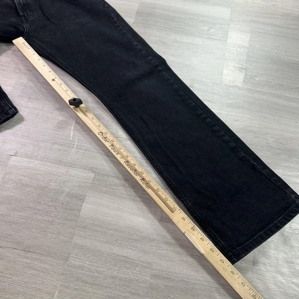 Ariat M7 Legacy Jeans Mens 30x32 Black Slim Straight Stretch Denim Dark Wash